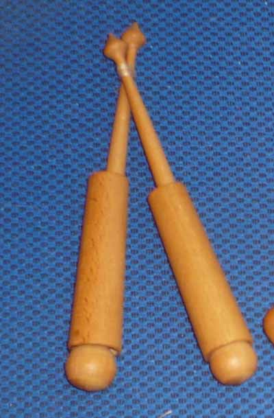 Paar Hlsenklppel "Weigel" 13,5 cm